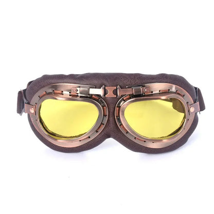 Retro Motorcycle Goggles | Vintage Steampunk Classic | Henderson Shop