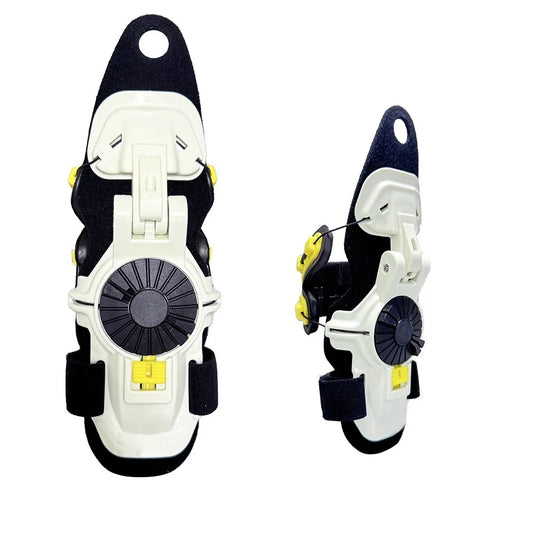 Motorcycle wrist guard X8 wrist support white acid yellow  M/L motorcycle protective equipment