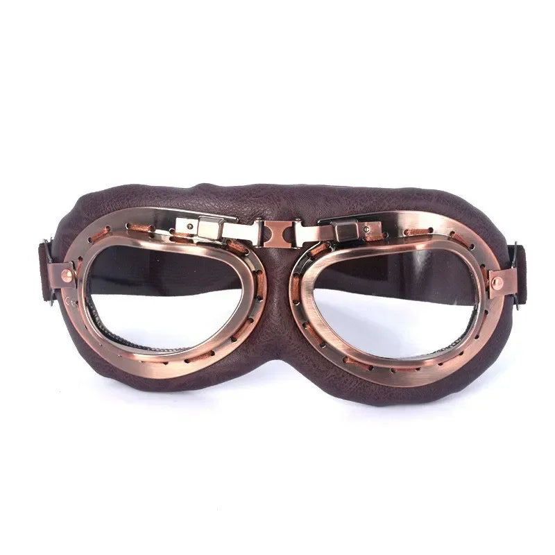 Retro Motorcycle Goggles | Vintage Steampunk Classic | Henderson Shop
