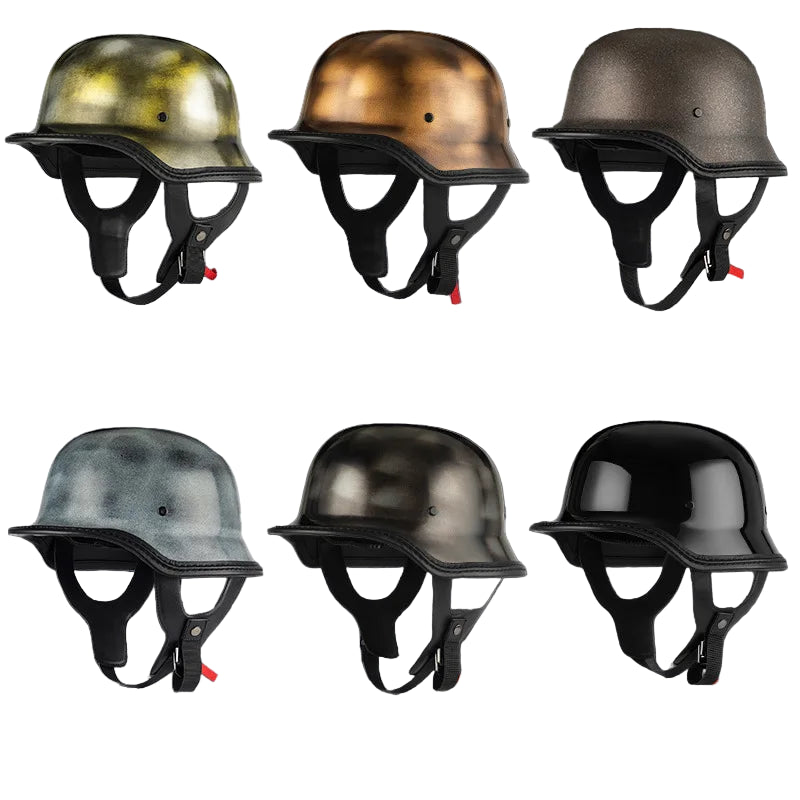 Harley Vintage Half Face Helmet | Summer - View 6 | Henderson Shop