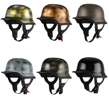 Harley Vintage Half Face Helmet | Summer - View 6 | Henderson Shop