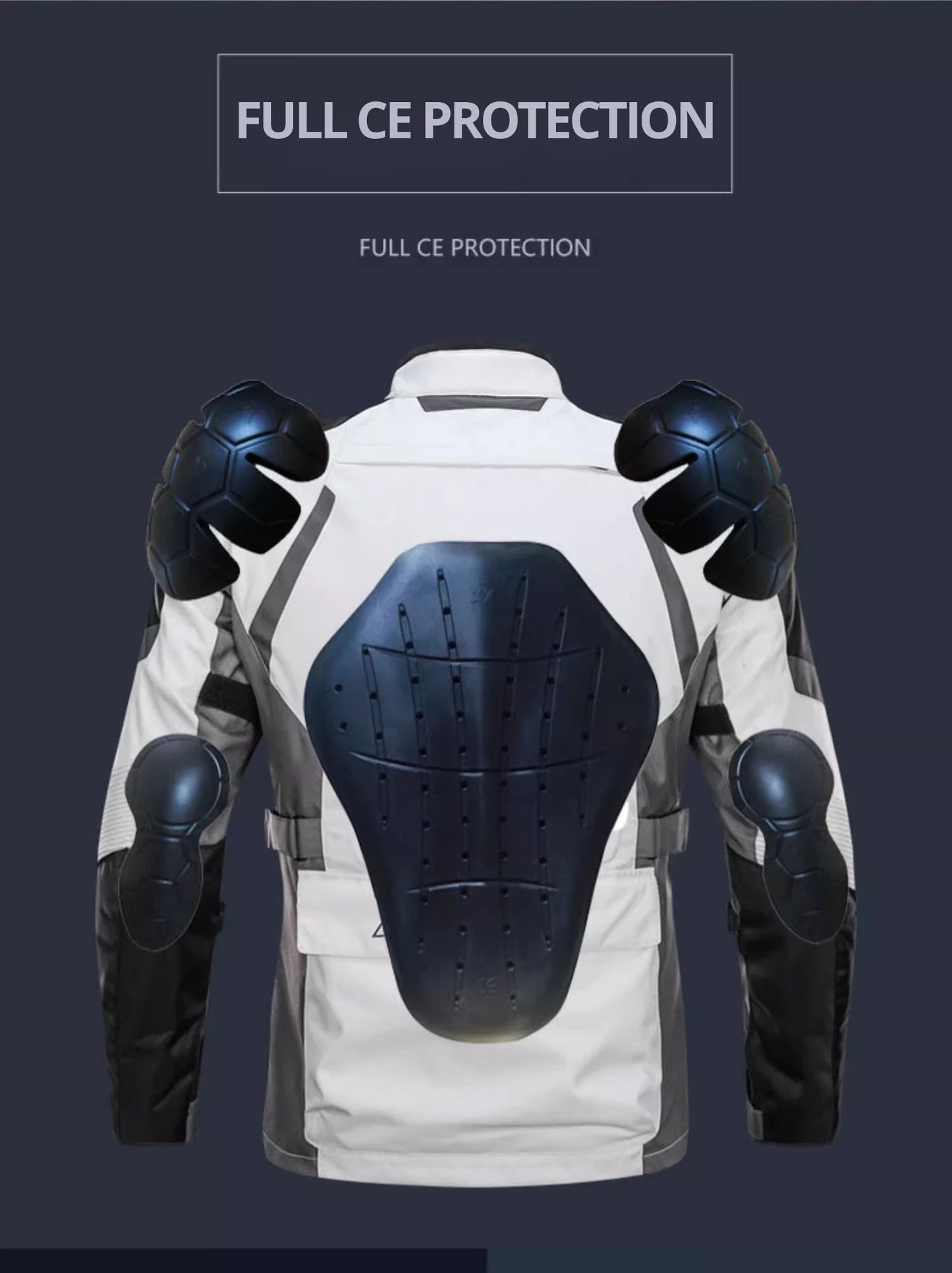 Motorcycle Jacket Pants Suit Waterproof Men Motorbike Riding Moto Jacket Prot... | Henderson Shop