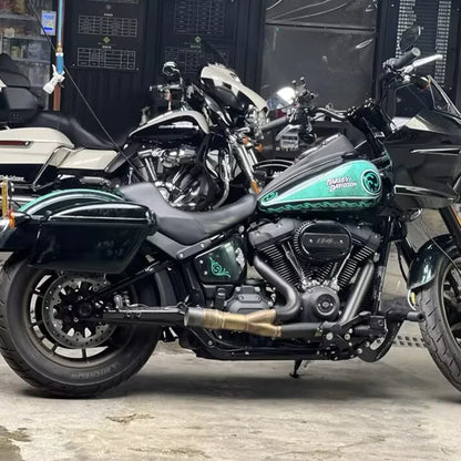 For Harley Softail 18-24 Street Bob FXBB FXBBS Standard Motorcycle Trunk Side Luggage Harley Low Rider Side Box