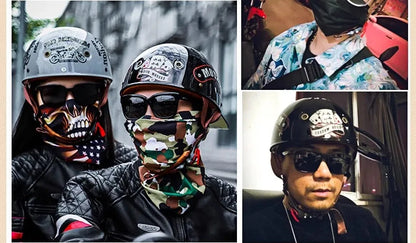 Vintage Half Face Helmet | Breathable & Summer - View 9 | Henderson Shop