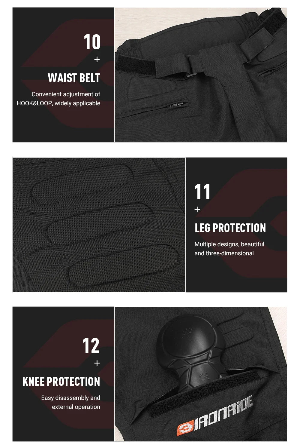 New Motorcycle Jacket Men's Motocross Jacket Motorcycle Protector Pants Moto ... | Henderson Shop