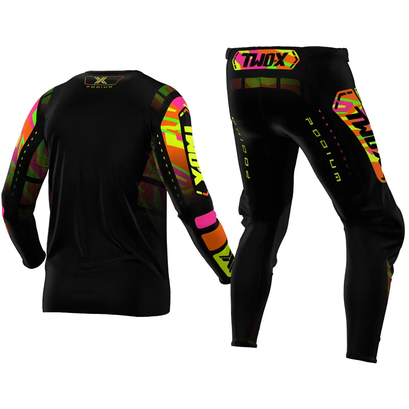 9 Color Two-X Podium 4-Way Dirt Bike MX Gear Off Road Kit