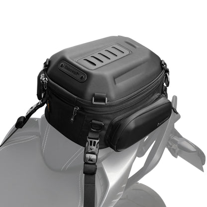 Rhinowalk Hard Shell Pannier - additional shot showing motorcycle pannier bag features and details