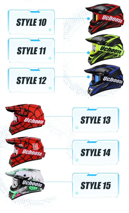 Uchoose Motorcycle Helmet - View 13 | Henderson Shop