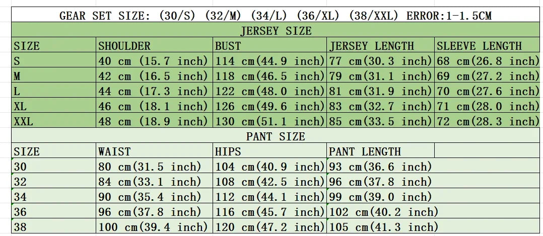 2025 Helium Mx Kits Moto Jersey Off Road Suit Motorcycle Combos Top