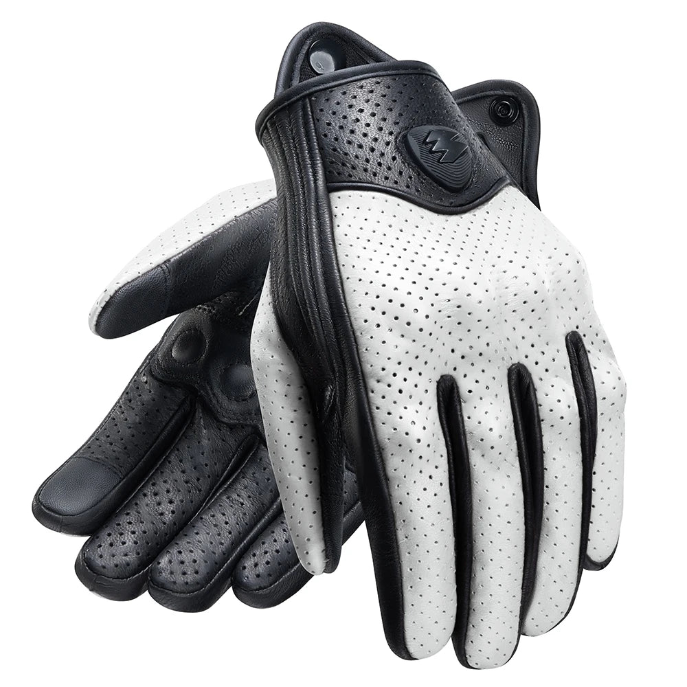 Leather Motorcycle Gloves | Leather & Breathable - View 10 | Henderson Shop