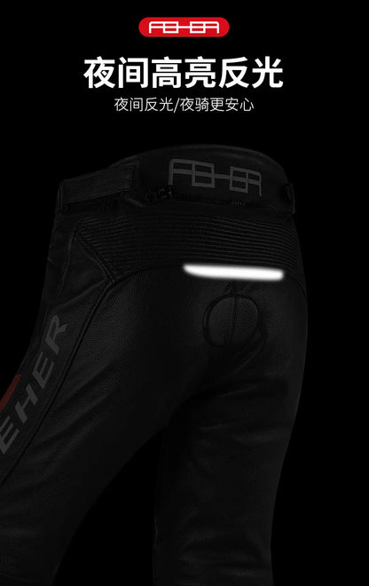 Motorcycle Riding Pants | Waterproof & Leather - View 13 | Henderson Shop