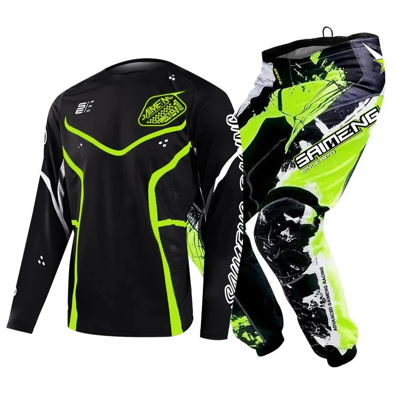 children's enduro motocross gear set mx jersey pants motorcycle kits mtb Off ... | Henderson Shop