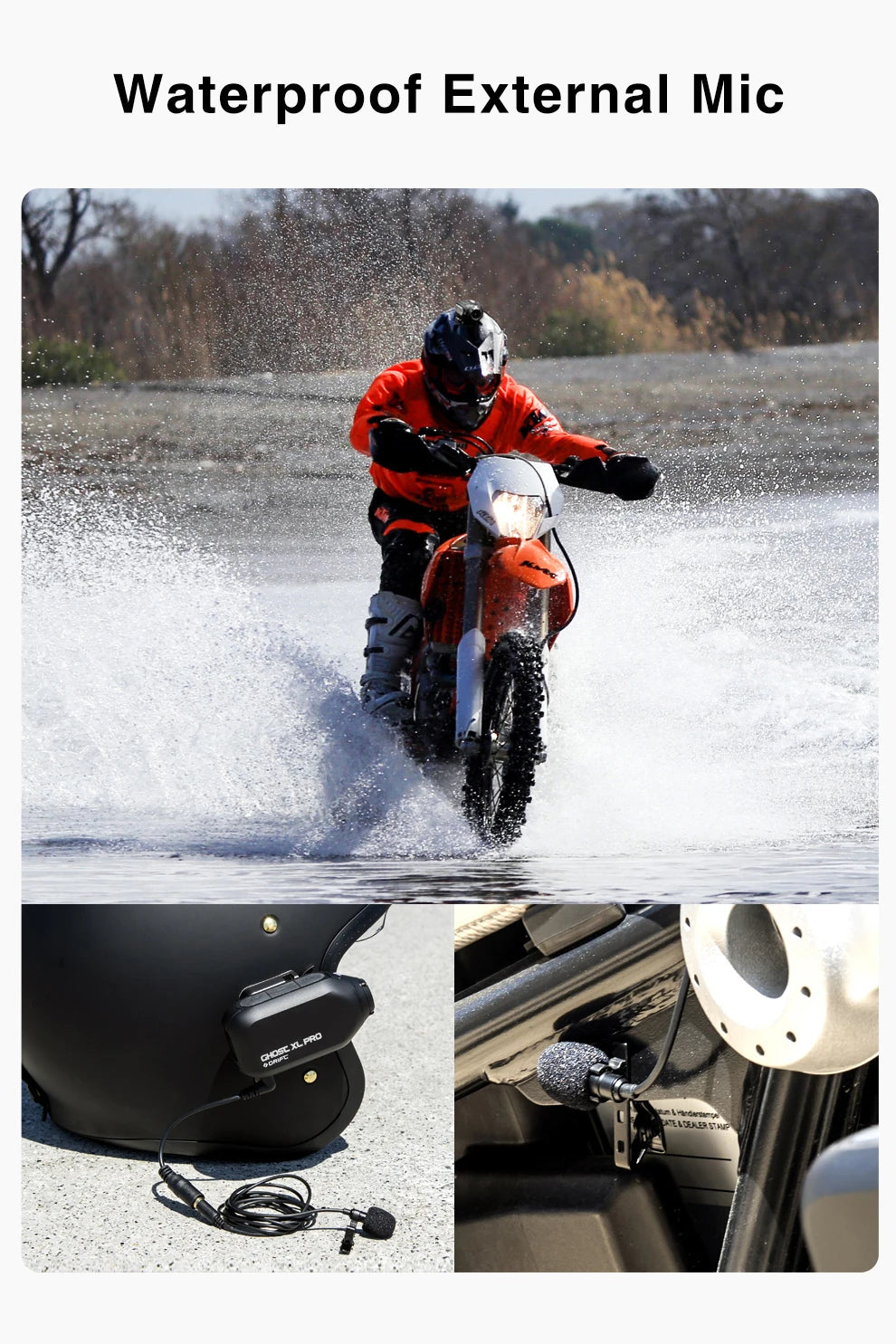 Drift Ghost XL Pro 4K HD Sports Action Camera WiFi IPX7 Waterproof Rotatable Lens Dashcam Mode  EIS Bicycle Helmet Motorcycles