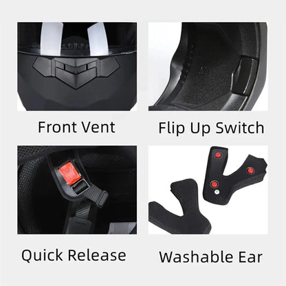 Modular Full Face Helmet | Full Face & Modular - View 4 | Henderson Shop