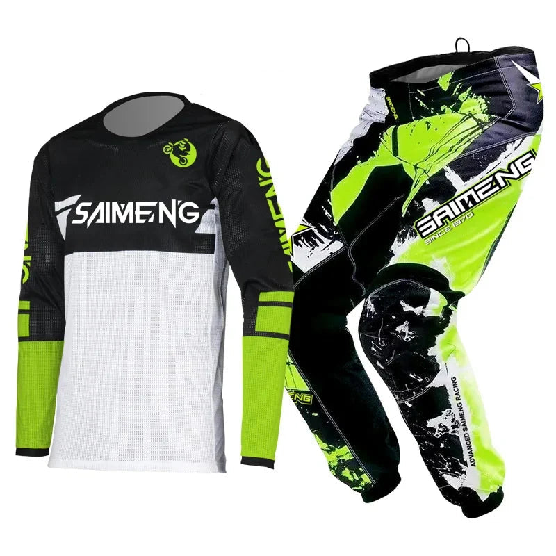 children's enduro motocross gear set mx jersey pants motorcycle kits mtb Off ... | Henderson Shop