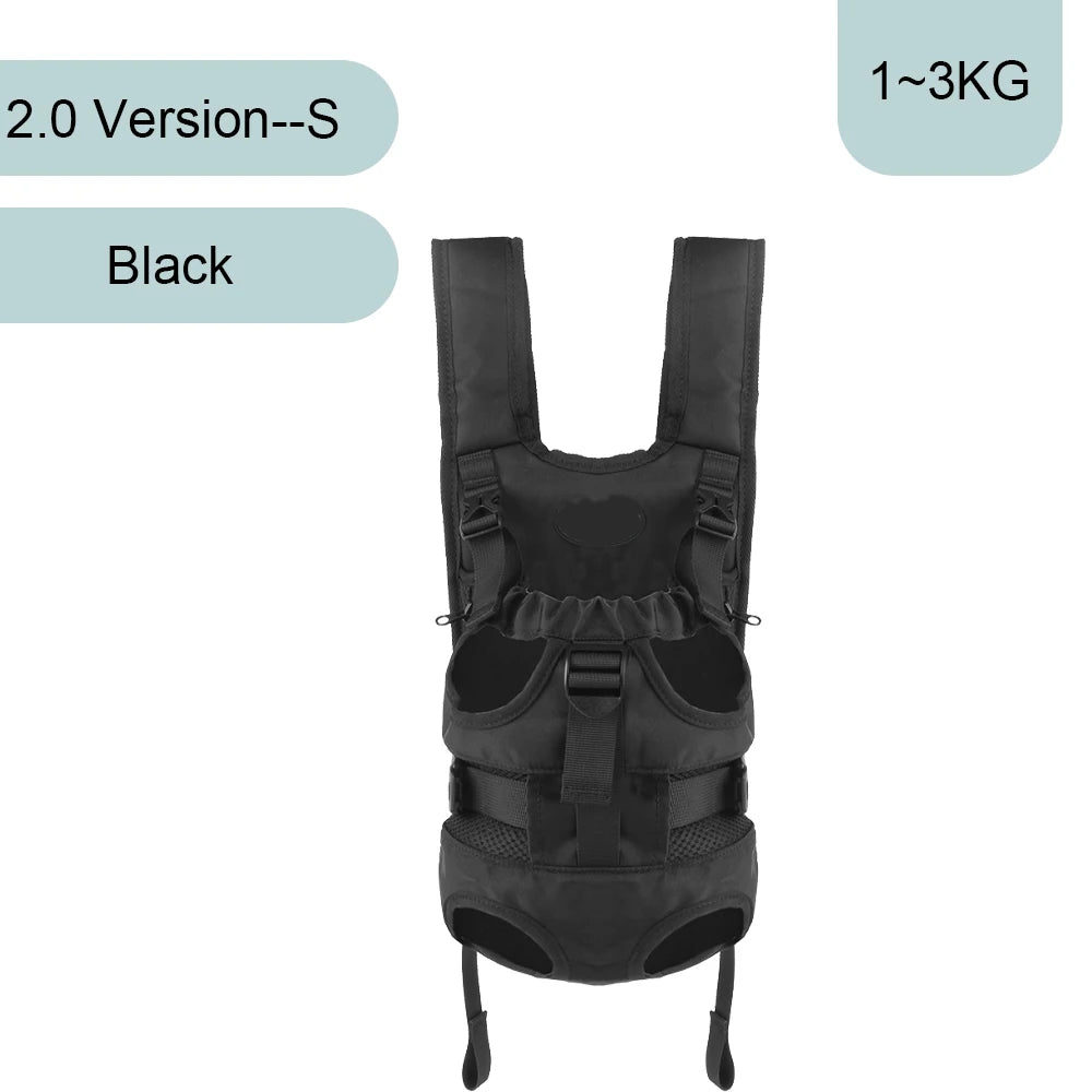 Pet Carry Portable Bag Puppy Adjustable Front Backpack Outdoor Travel Pets Ventilated Saddlebag Universal For Motorcycle Riding