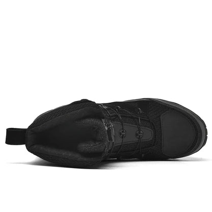 Motorcycle Boots Men Moto Riding Boots Four Seasons Breathable Motorcycles Shoes Motorbike Chopper Cruiser Touring Ankle Shoes