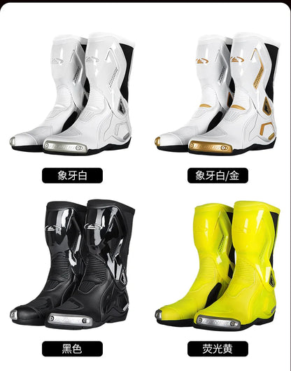 Motorcycle Shoes Childrens Boots Moto Bombre 35-38 Size Knight Shoes Women's style Riding Boots Fall Prevention Off Road Racing