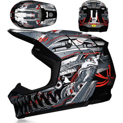 Motorcycle Helmet Professional Motocross Off Road Helm Children Off-road Casque Capacete De Motocicleta