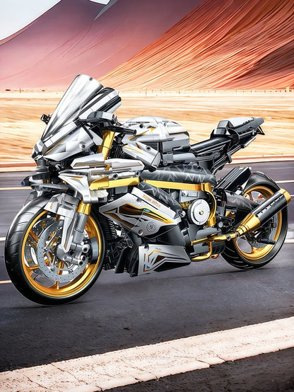 2000PCS+ Tech 1:5 Motorcycle Building Blocks Set for Adult Racing Motorcycle ... | Henderson Shop