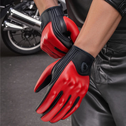 Leather Motorcycle Gloves | Leather & Breathable - View 6 | Henderson Shop