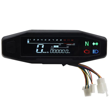 Digital Motorcycle Speedometer - View 2 | Henderson Shop