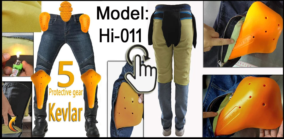 Motorcycle Riding Pants | Summer - View 7 | Henderson Shop