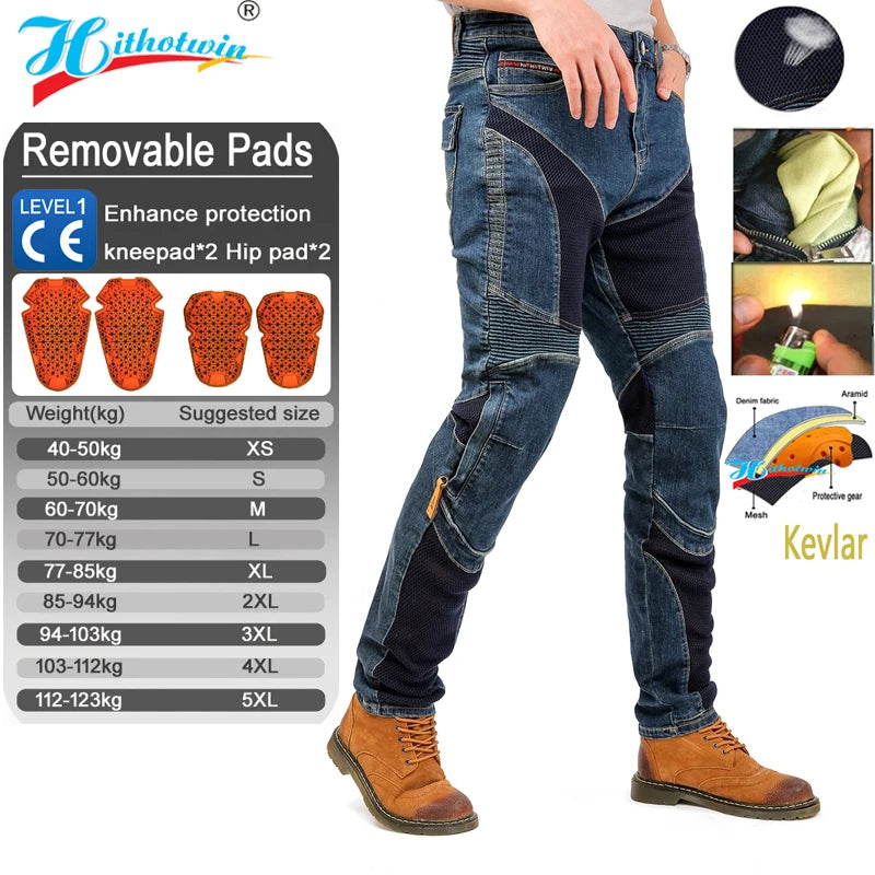 Motorcycle Riding Pants | Summer - View 38 | Henderson Shop