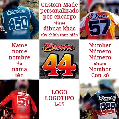 motocross set for child MX Jersey and Pants children Youth MTB DH UTV Enduro MX Gear Set Combo Off Road Racing Suit Dirt Bike