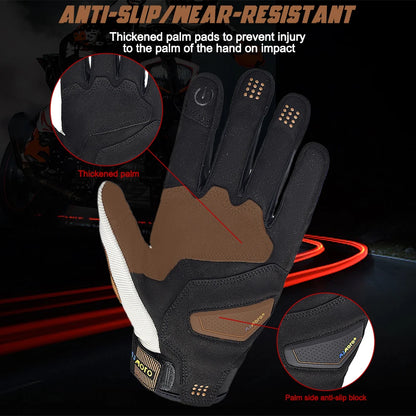 Summer Riding Gloves | Touchscreen & Breathable - View 6 | Henderson Shop