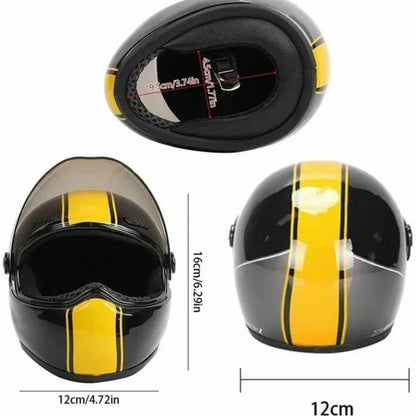 ATUBAN Small Pet Motorcycle Helmet Cat Dog Puppy Mini Helmets,Full