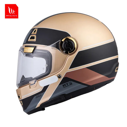 Motorcycle Retro Mt Helmet Spain Jarama Single Visor Dual D-Ring Buckle - View 16 | Henderson Shop