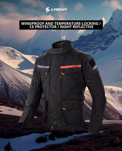 Motorcycle Jacket Pants Suit Waterproof Men Motorbike Riding Moto Jacket Prot... | Henderson Shop