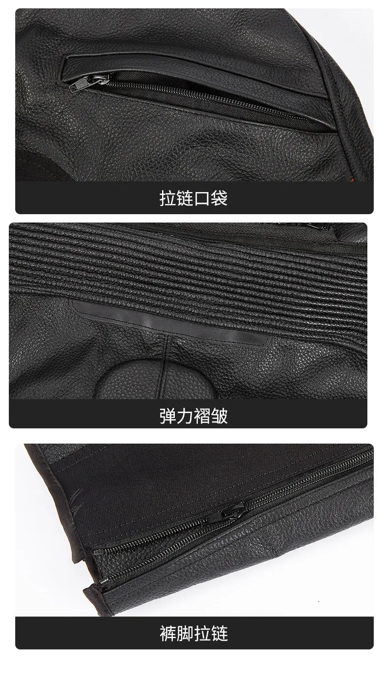 Motorcycle Riding Pants | Waterproof & Leather - View 25 | Henderson Shop