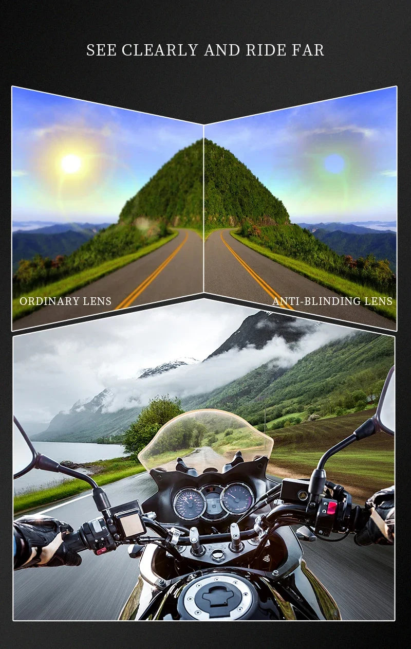 Hendersonshop Full Face Open Face Motorcycle Helmet Motorbike Street Bike Helmets