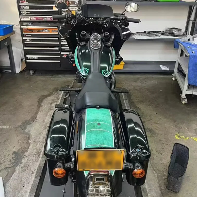 For Harley Softail 18-24 Street Bob FXBB FXBBS Standard Motorcycle Trunk Side Luggage Harley Low Rider Side Box