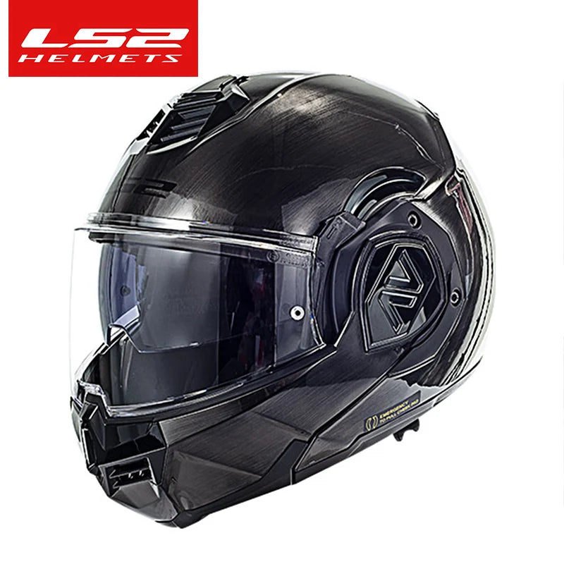 Hendersonshop LS2 FF906 Advant Flip Up Face Helmets ECE Motorcycle Modular