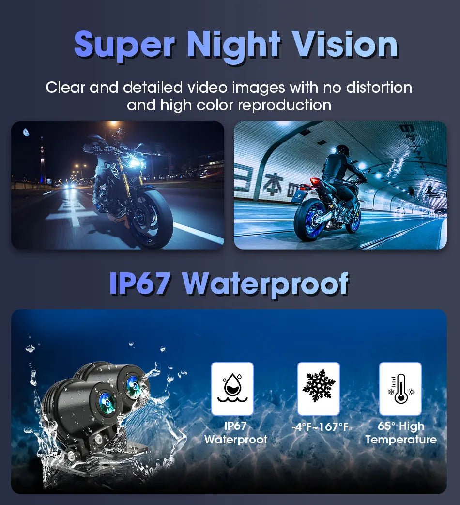 7" Motorcycle GPS Navigator | CarPlay & Android Auto - View 17 | Henderson Shop