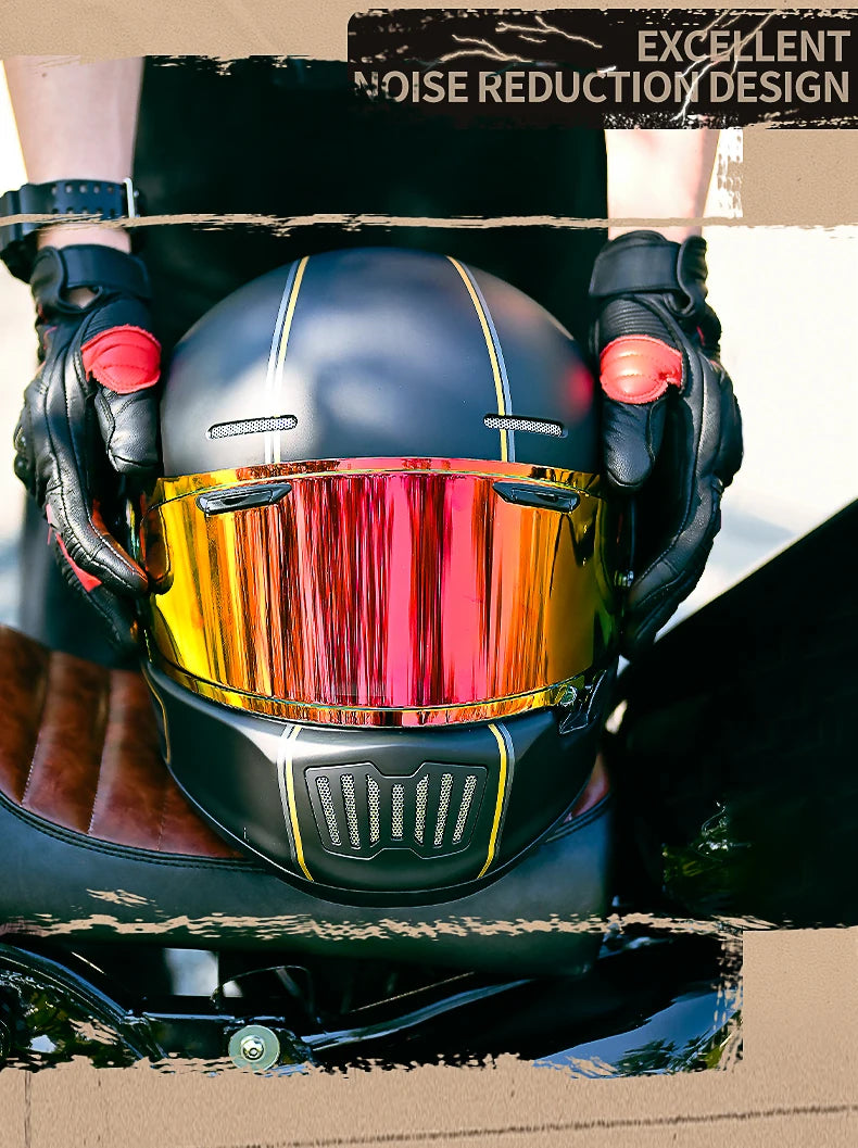 Harley Vintage Half Face Helmet | DOT Certified - View 15 | Henderson Shop