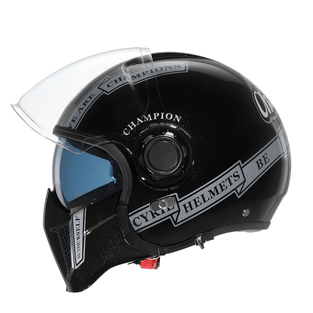 Hendersonshop Full Face Open Face Motorcycle Helmet Motorbike Street Bike Helmets