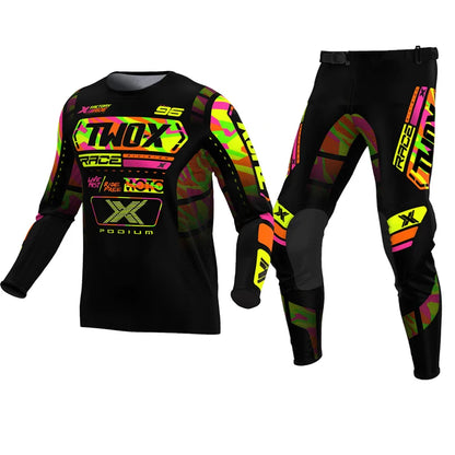 9 Color Two-X Podium 4-Way Dirt Bike MX Gear Off Road Kit