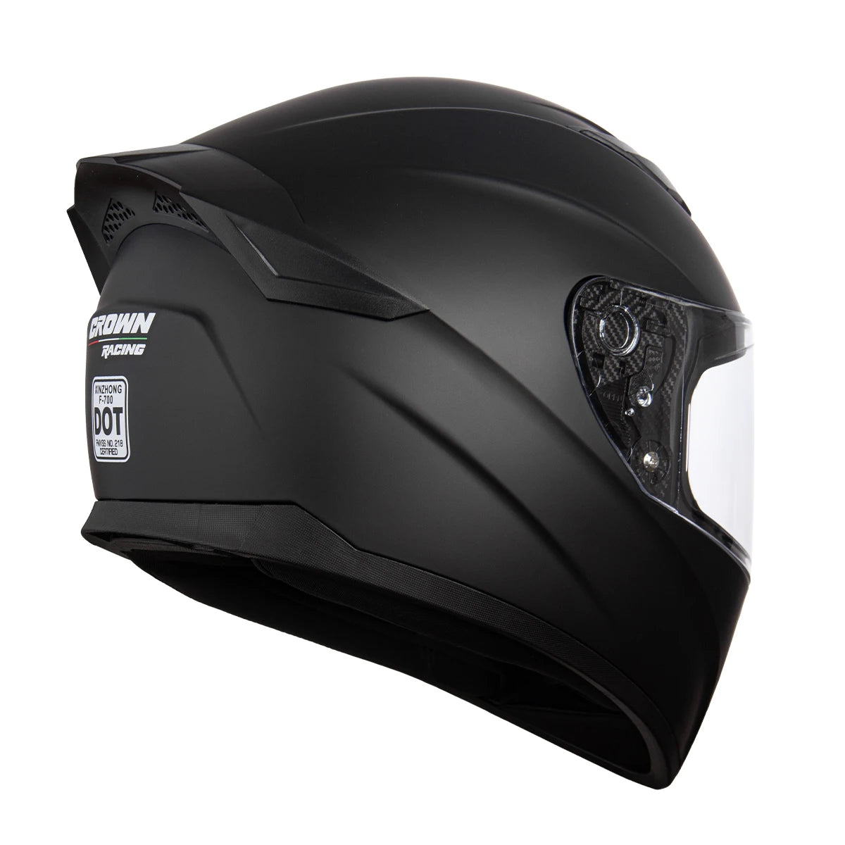 Full Face Motorcycle Helmet | DOT Certified & Full Face - View 3 | Henderson Shop