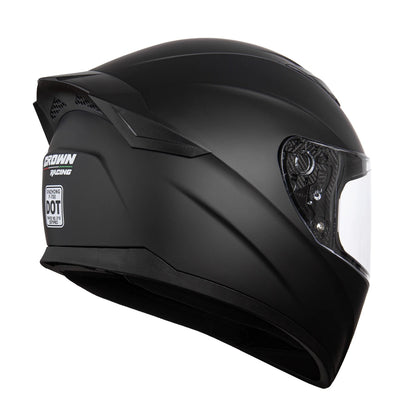 Full Face Motorcycle Helmet | DOT Certified & Full Face - View 3 | Henderson Shop