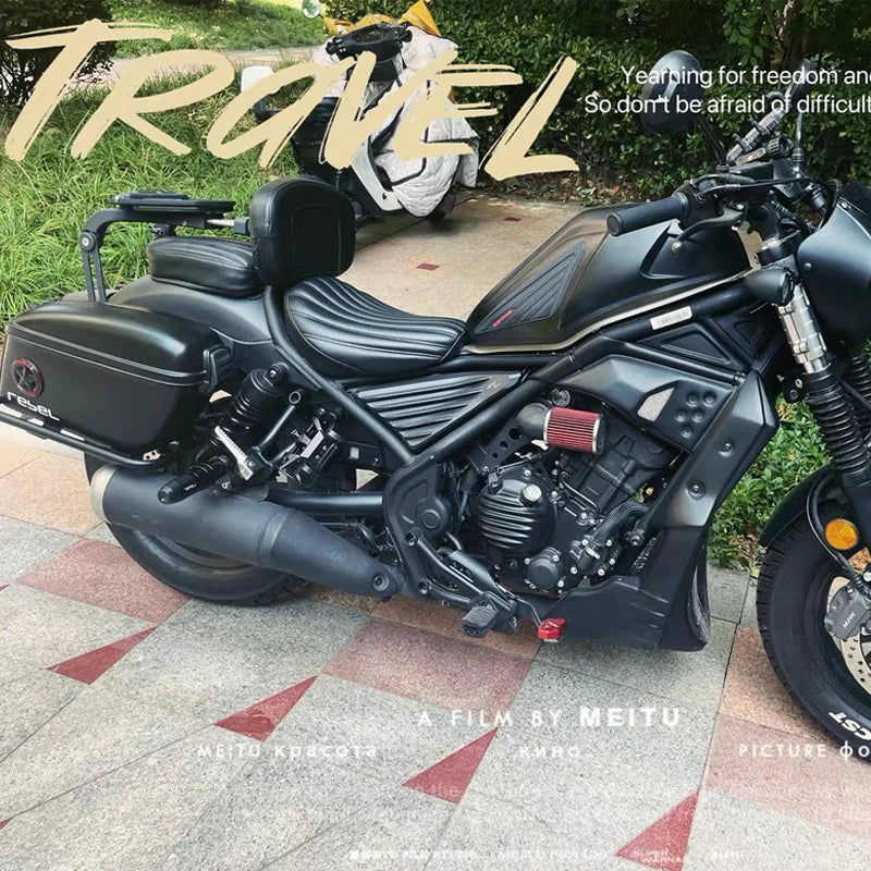 Motorcycle Luggage SaddleBags For Honda CMX1100 Rebel CM1100 2020-2023 Traveling Side Bag 19.5L High-capacity