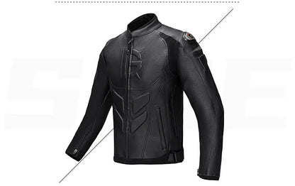 Leather Motorcycle Jacket Men's Chaqueta Moto Waterproof Moto Suit Motorbike ... | Henderson Shop
