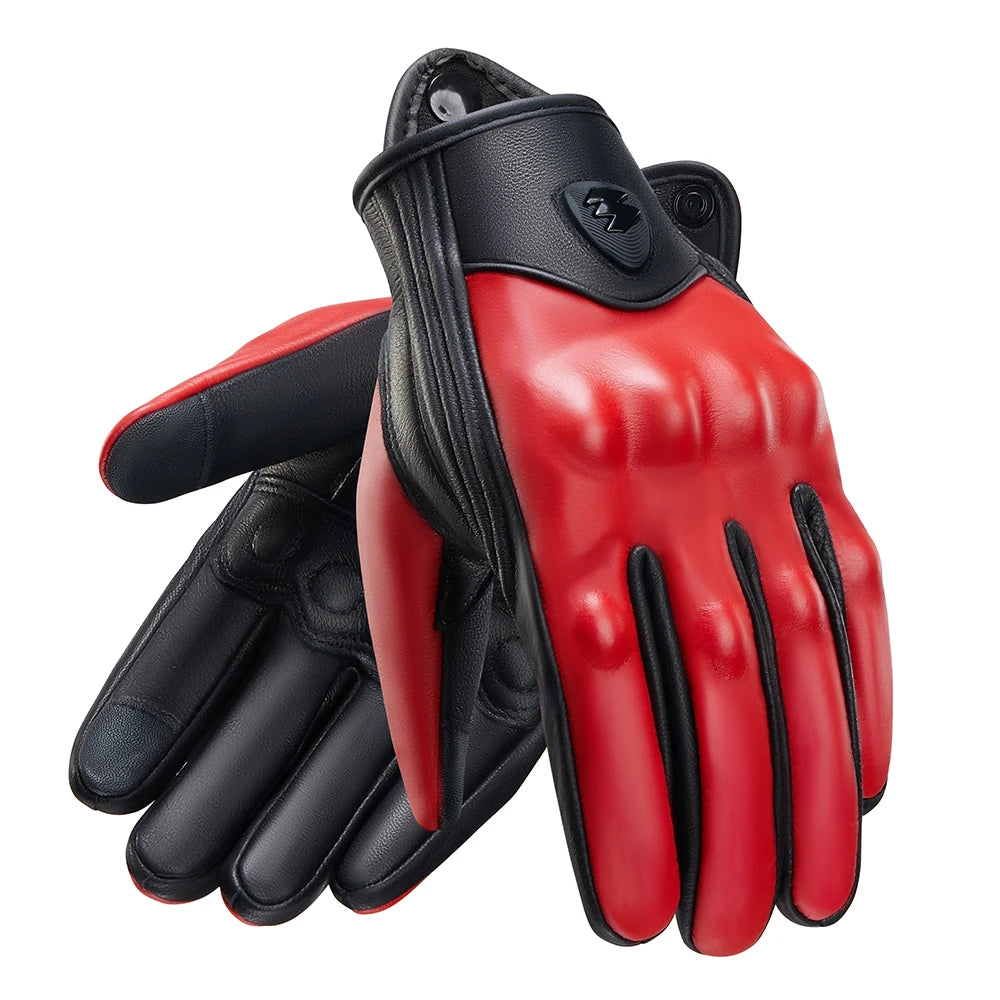 Leather Motorcycle Gloves | Leather & Breathable - View 13 | Henderson Shop