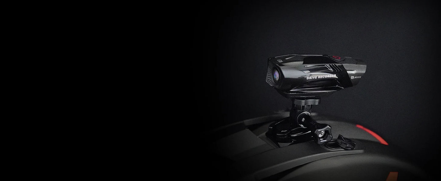 TNICER R3 Action Camera 1080P WiFi, Motorcycle Bike Bicycle Helmet Camcorder