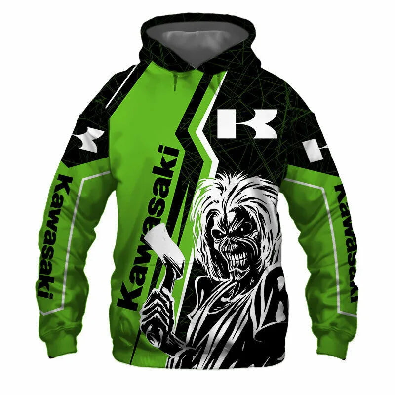 Kawasaki Motorcycle Riding Gear | Mesh & Breathable - View 8 | Henderson Shop