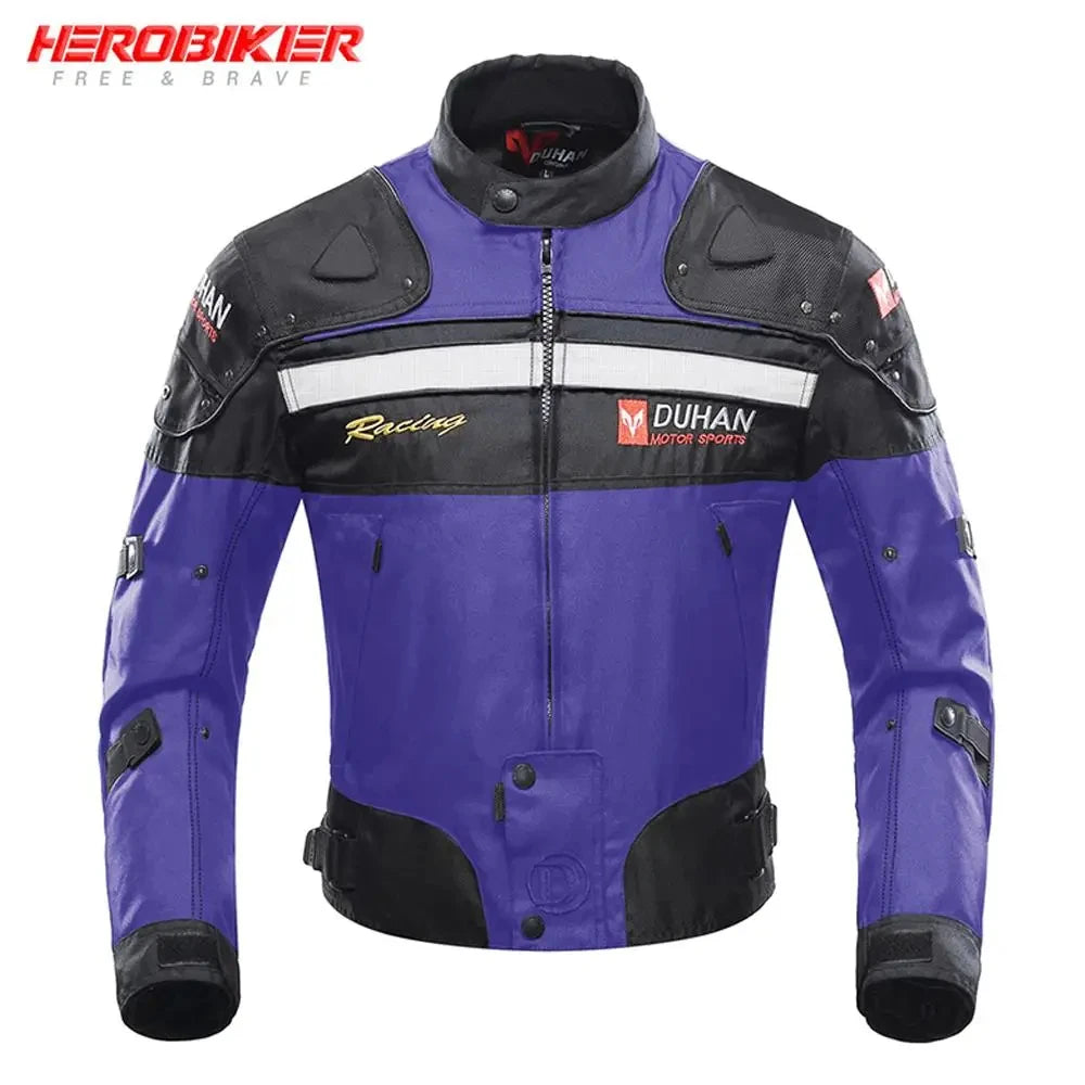 Hendersonshop Motorcycle Jacket Windproof Motocross Jackets Motorcycle Pants Wear-resistant Chaqueta Moto