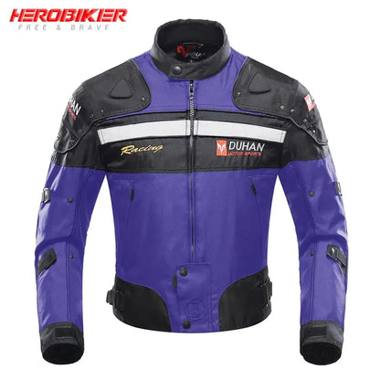 Hendersonshop Motorcycle Jacket Windproof Motocross Jackets Motorcycle Pants Wear-resistant Chaqueta Moto